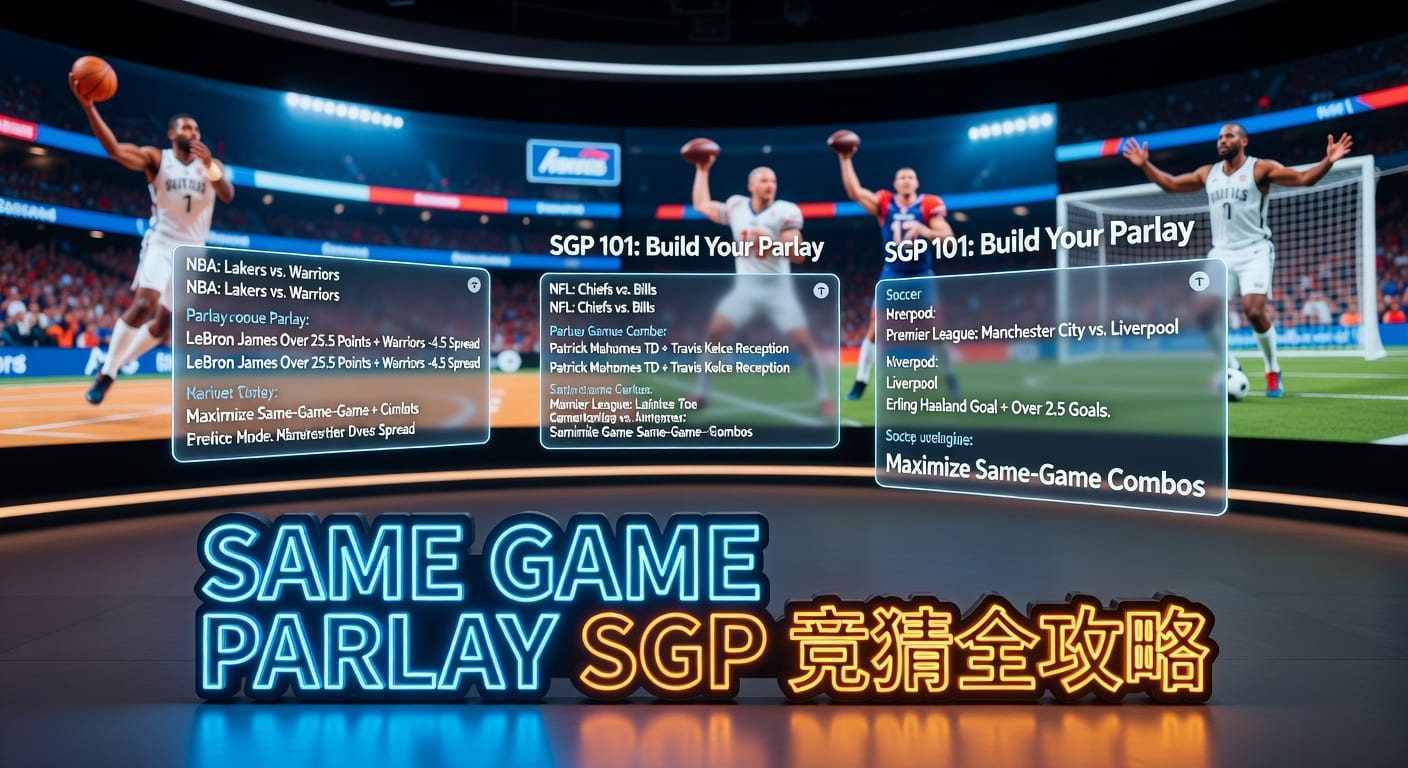 Same Game Parlay (SGP) 深度解析：资深分析师带你玩转体育博彩新趋势 (2026年世界杯投注)