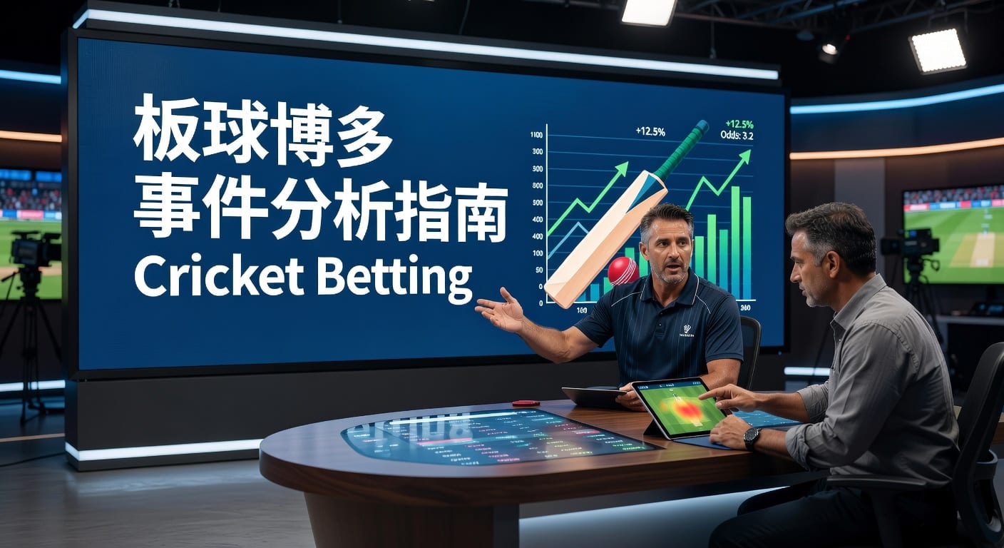 板球博彩 (Cricket Betting) 深度解析：新手入门与高阶玩法指南