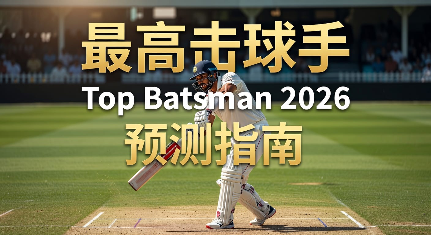 2026年世界杯投注平台：解析最高击球手 Top Batsman 的关键因素与预测