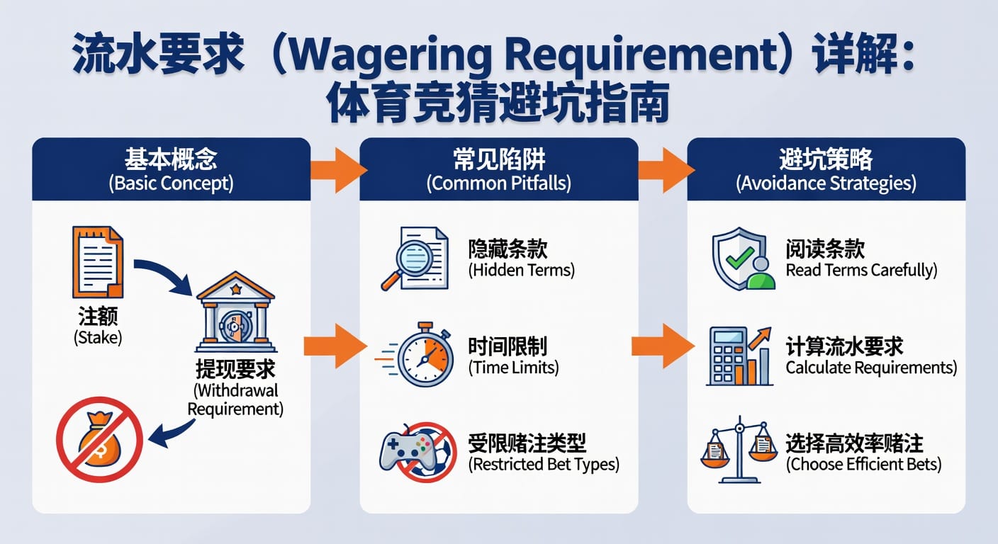 体育博彩流水要求 sports wagering requirement：资深玩家实战指南 2026年