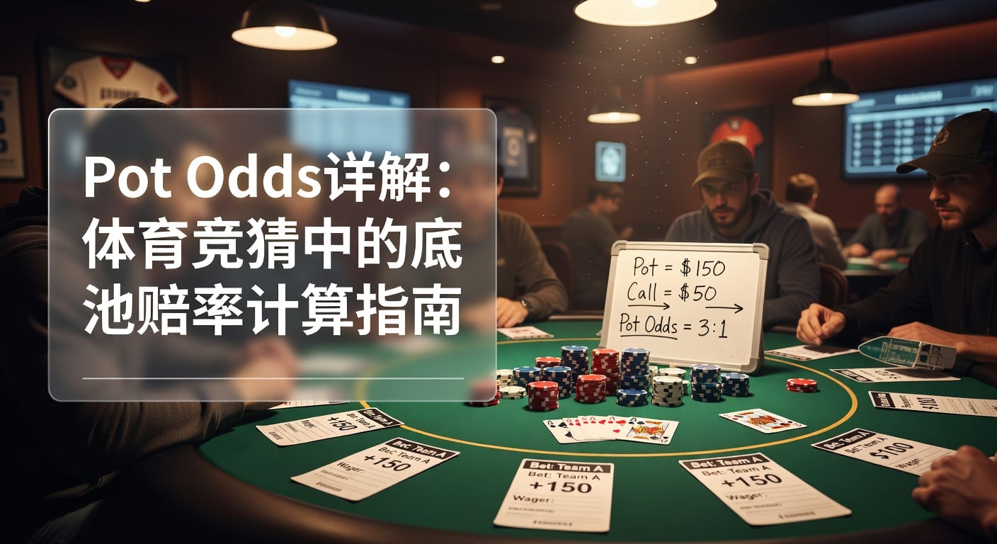 底池赔率 pot odds：体育投注计算逻辑与实战判断