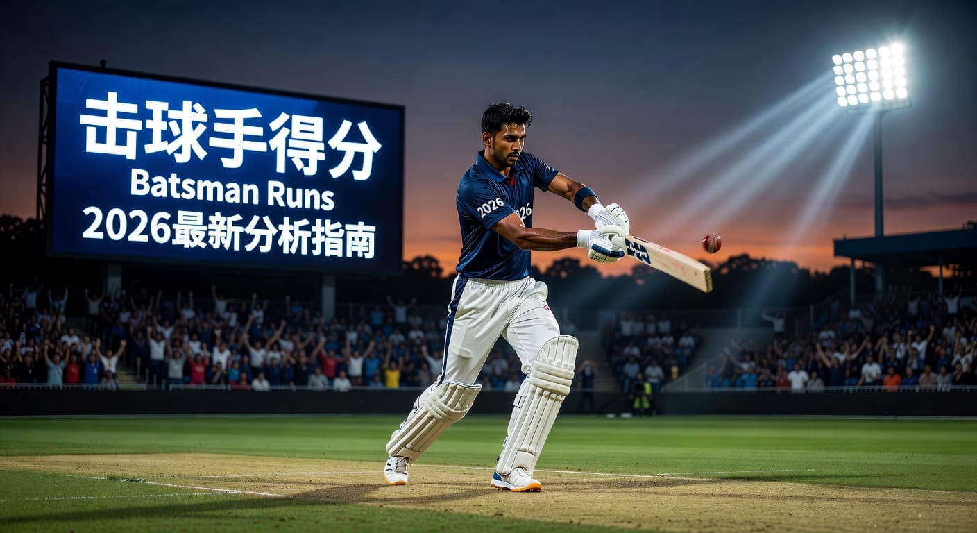 击球手得分 Batsman Runs：2026年数据解读与投注技巧