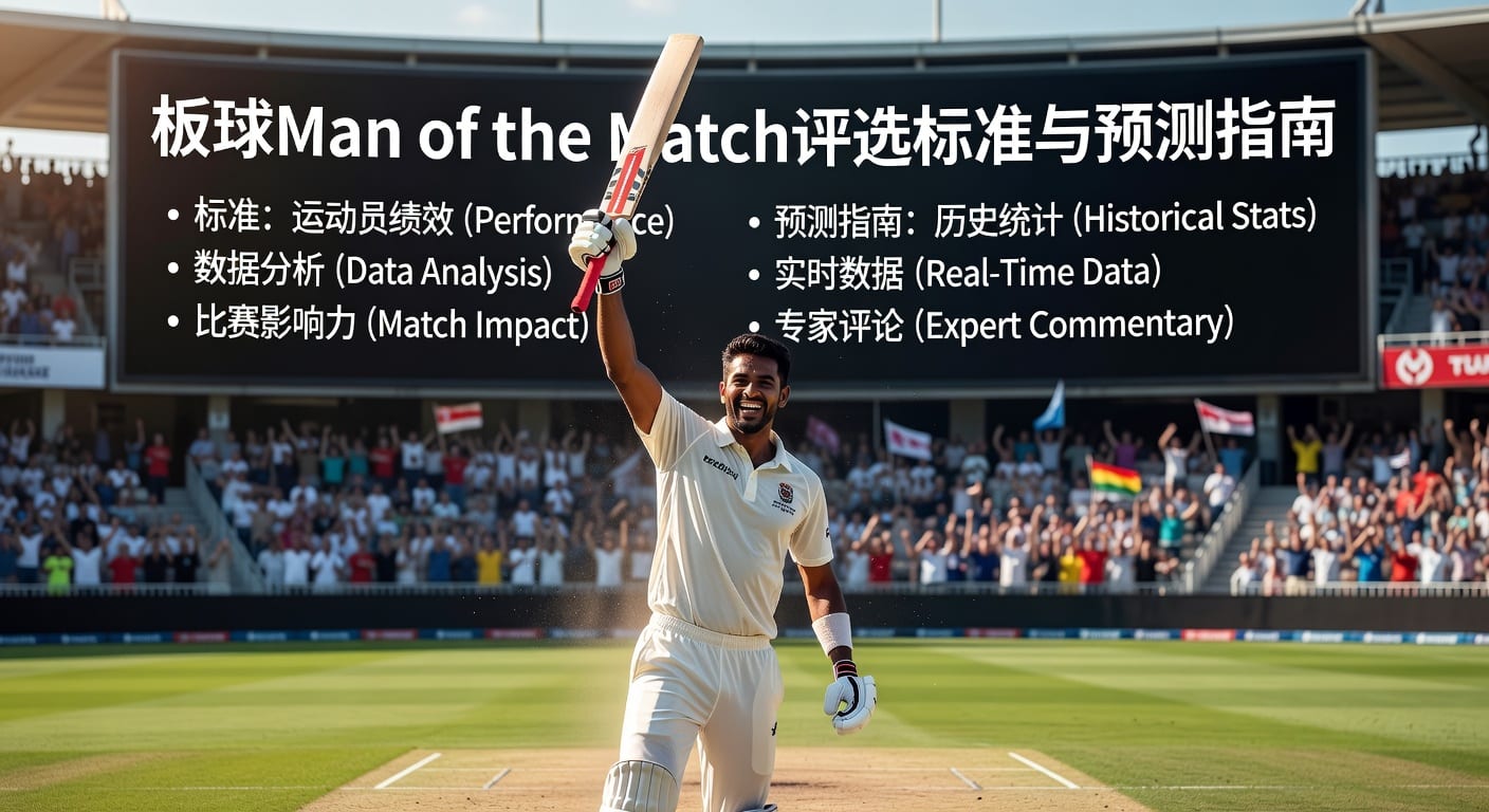 板球Man of the Match：评选规则与投注技巧