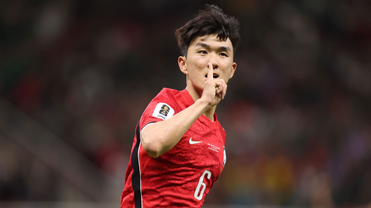 韩国队上演顽强逆转，世界杯首战2比1力克捷克